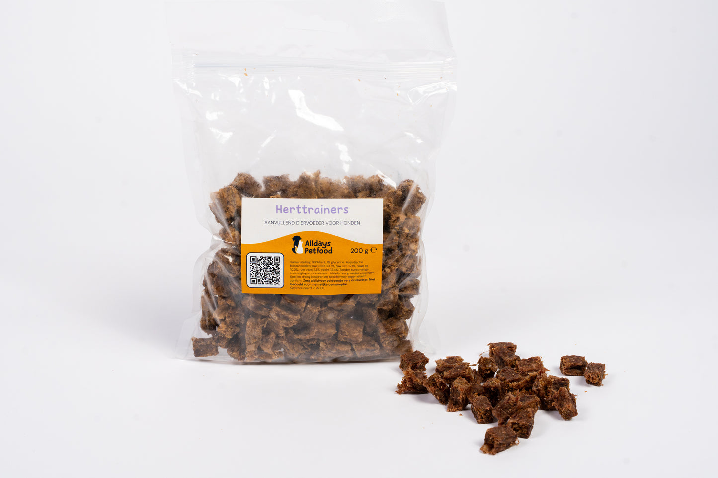 Herttrainers - Hondensnacks - Hert 200 gram