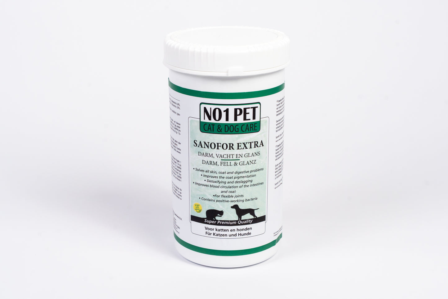 Sanofor Extra - Darm, Vacht & Glans voor Honden en Katten - 1000 ml