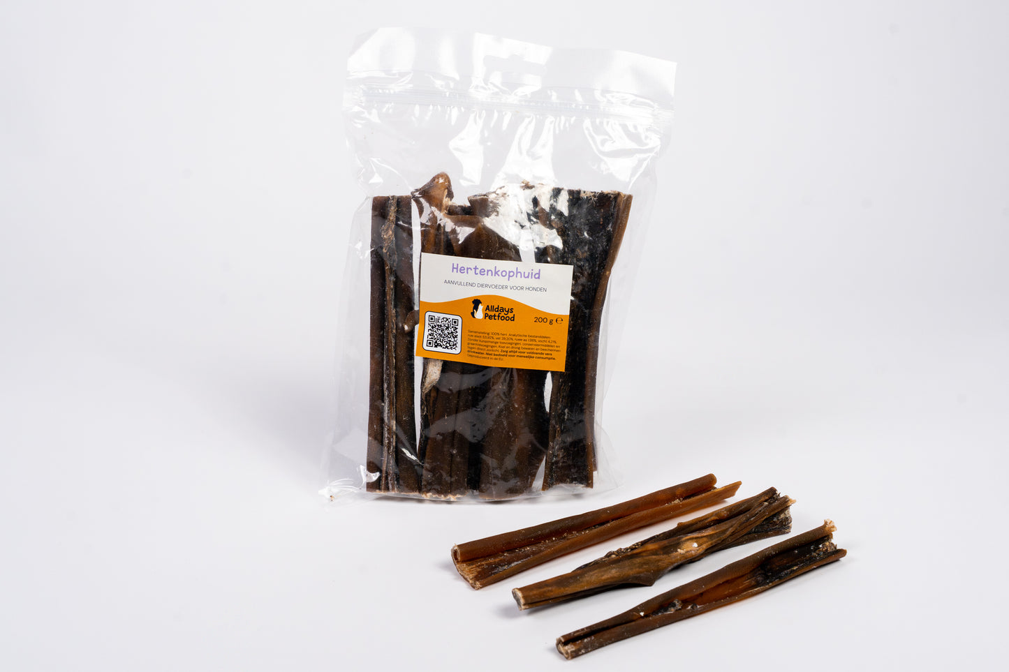 Hertenkophuid - Hondensnacks - Hert 200 gram