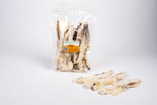 Konijnenoren met Vacht - Hondensnacks - Konijn 200 gram