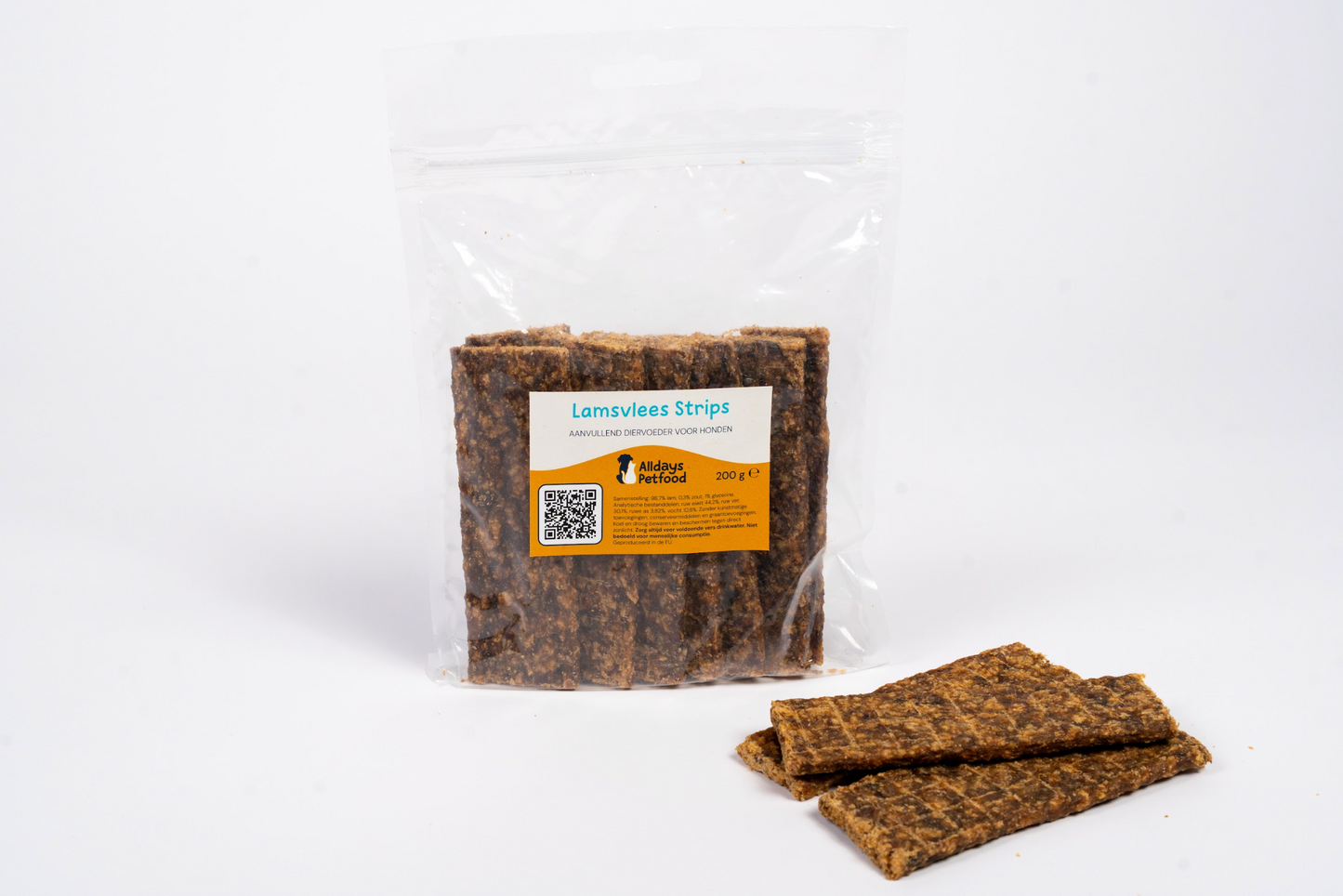 Lamsvlees Strips - Hondensnacks - Lam 200 gram
