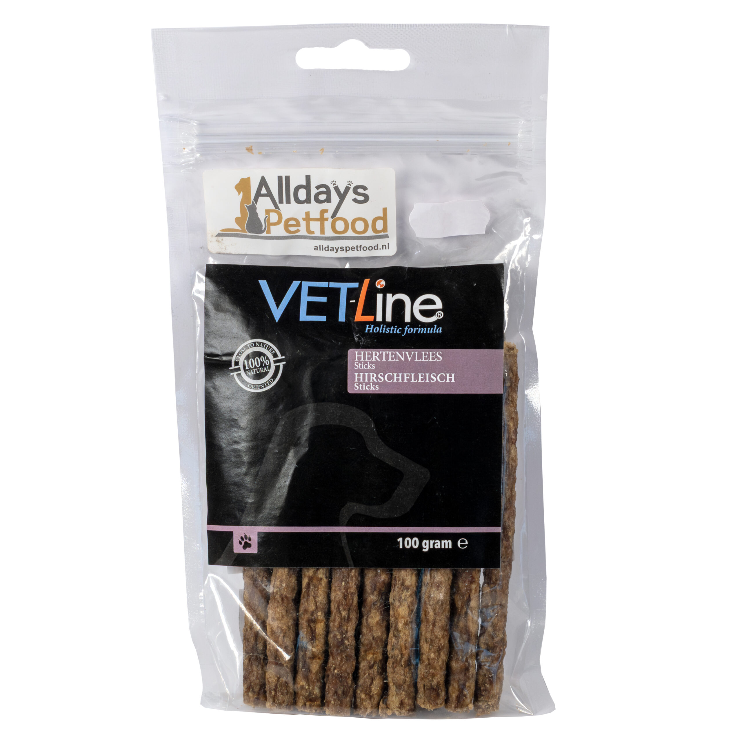 Hertenvlees sticks 100 gr