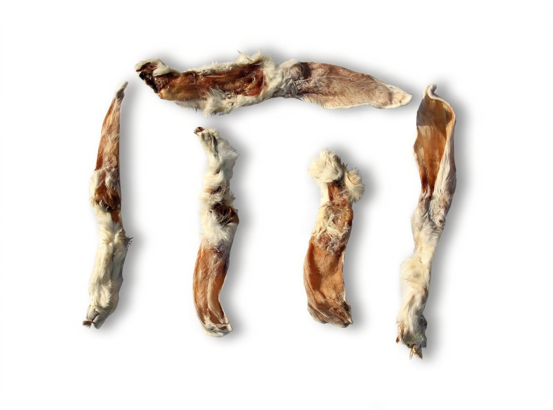 Konijnenoren met vacht 200 gr - Afbeelding 2